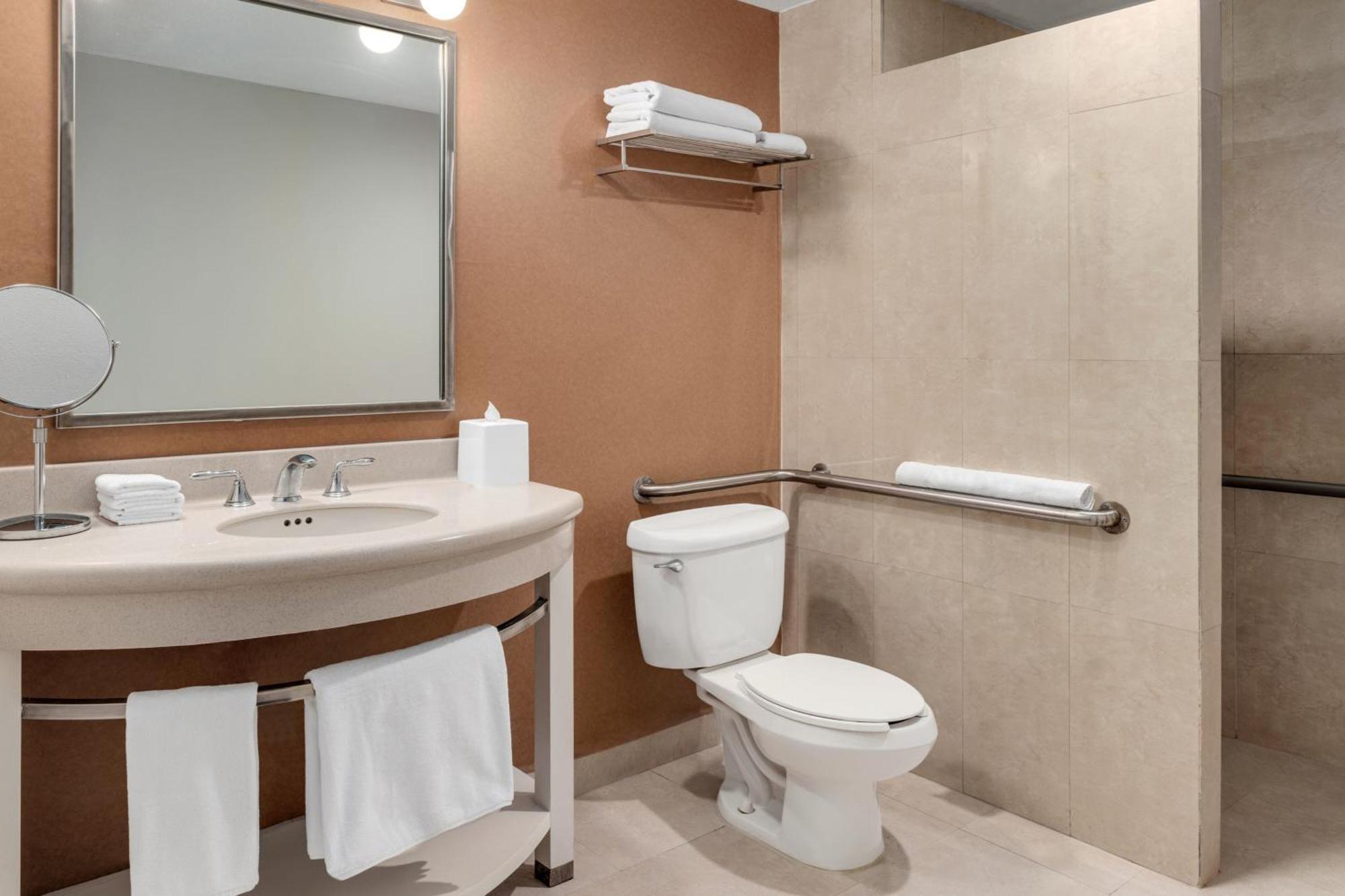 Four Points By Sheraton Galerias Monterrey Buitenkant foto A bathroom in a hotel